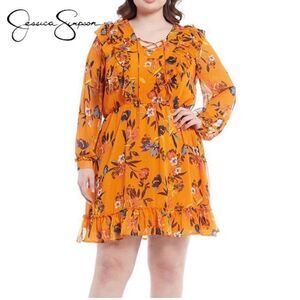 ❤️NEW Jessica Simpson Sun-Kissed Flor Barry Dress